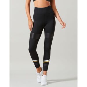 LILYBOD LEGGING TAYLOR-XR - BLACK & LEMON